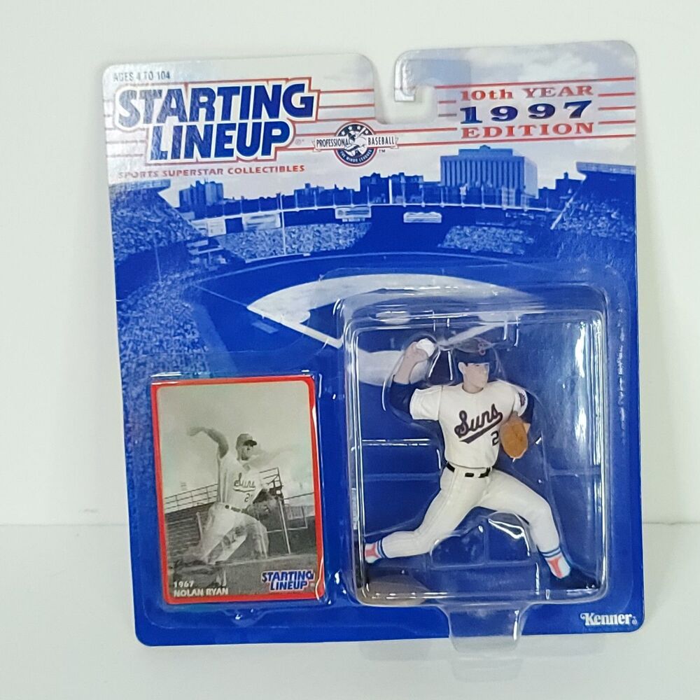 Nolan Ryan - SUNS Minor league 1997 MLB Baseball Starting Lineup CLUB EXCLUSIVE